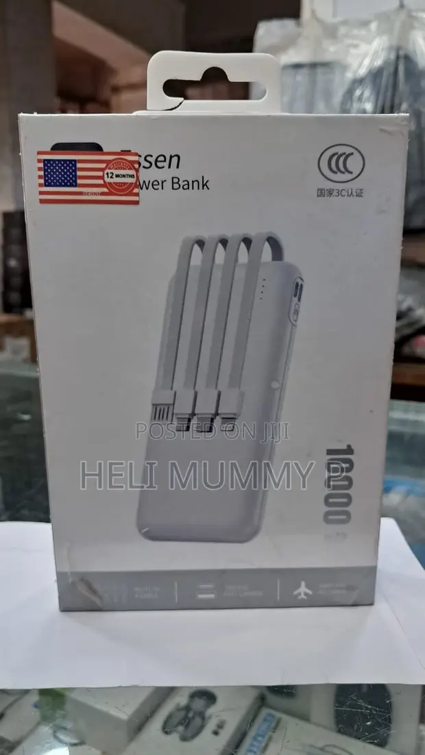 WiWU Essen 10000mAh Power Bank (Model: P-08b) - 1