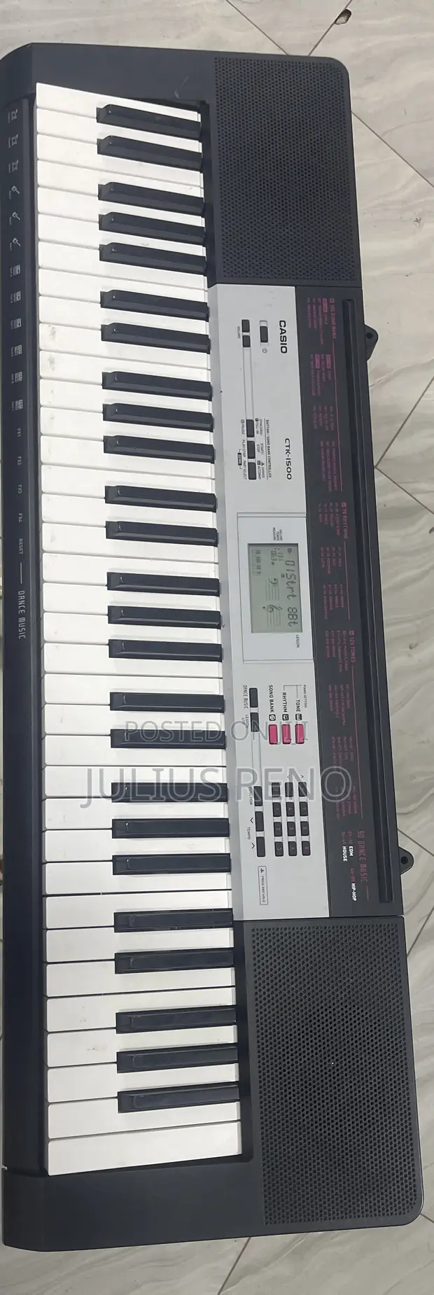 Casio CTK-1500 Electronic Keyboard - 1