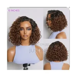 Brazilian Quality Human Hair Curly Wigs