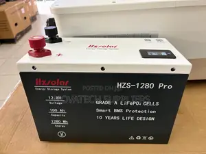HZS-1280 Pro 12.8V 100Ah Solar Lithium Battery