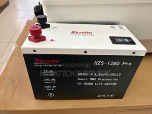 HZS-1280 Pro 12.8V 100Ah LiFePO4 Lithium Battery