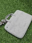 Brinch PU Leather Laptop Bag / Case - Gray - 1