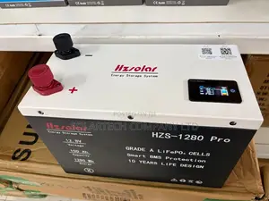 HZS-1280 Pro 12.8V 100Ah LiFePO4 Lithium Battery - 1280Wh