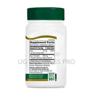21st Century Saw Palmetto 450mg Prostate Support 60 Capsules
