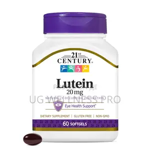 21st Century Lutein 20mg (60 Softgels) - Vision Support