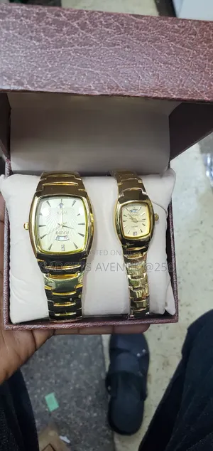 Rado Jubilé Gold-Coated Couple Watch Set