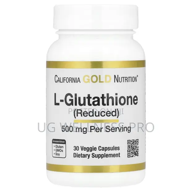 L-Glutathione Reduced 500mg Antioxidant Detox 30s - 1