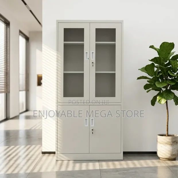 Brand New Metal File Cabinet - Gray - 1