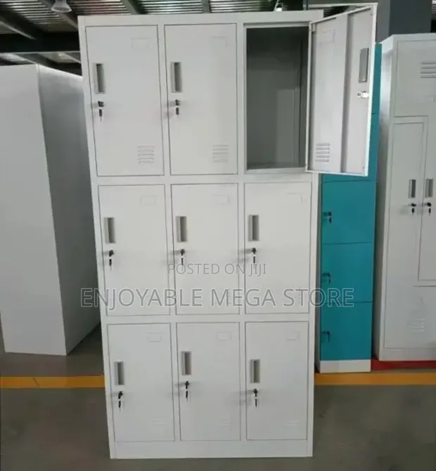 9 Shelves Office Lockers - Brand New - 1