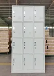 12 Shelves Metal Lockers - Brand New - 1