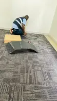 Office PVC Tile Carpets - High Durability Per Square Meter - 2