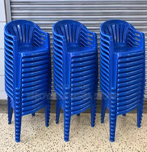 1 Pc Stackable Plastic Chair with Armrests