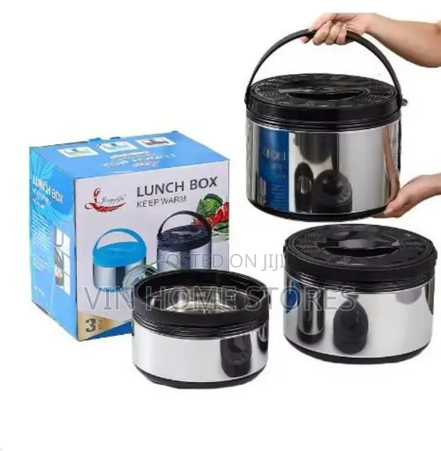 3-Piece Layered Lunch Box - 1