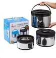 3-Piece Layered Lunch Box - 1