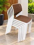 Brand New Mesh Back Plastic Chairs - 1