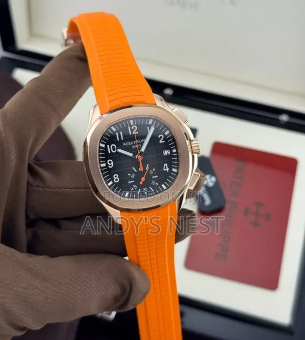Patek Philippe Orange Men's Watch - 1