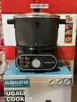 Globalstar 6.5L Non-Stick Ugali Cooker with Glass Lid - 1
