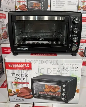 Globalstar GS-OV38 38L Electric Oven - Rotisserie, Interior Light