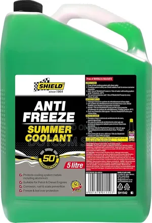 Anti Freeze Summer Coolant 5 Litre, Green