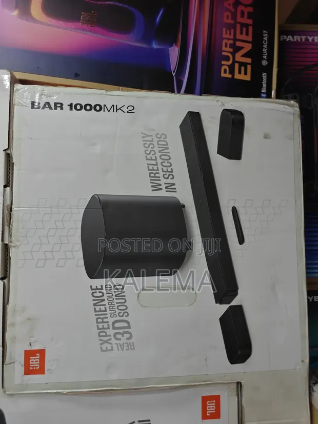 JBL 1000mk2 Sound Bar - Brand New - 1
