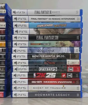 Brand New PS5 Games on Disc
