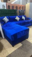 Brand New L-Shaped Sofa with Armrest - 5 Seater - 2