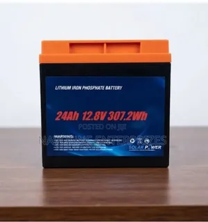 24Ah 12.8V Lithium Iron Phosphate Battery 307Wh