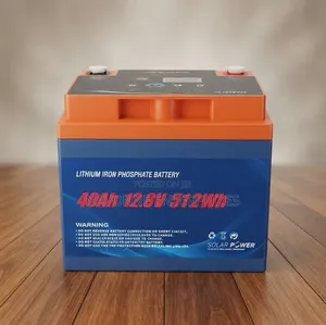 40Ah 12.8V LiFePO4 Solar Battery 512Wh