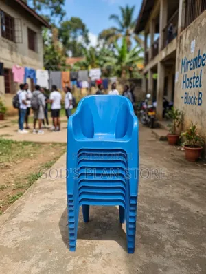 Hostel Compound Plastic Chairs - Brand New