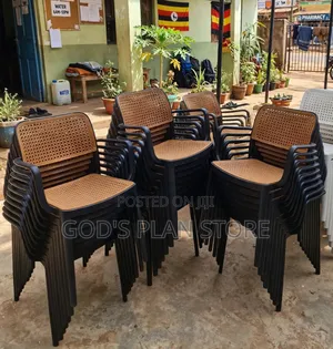 Guest House Rattan Plastic Chairs