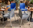 Weatherproof Plastic Chairs for Bars, Garden, Beach - 1