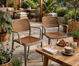 Rattan Cafe Plastic Chairs - Brand New - 2