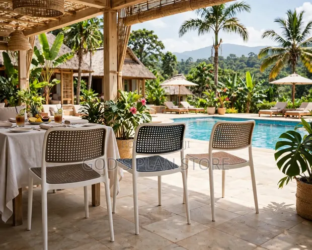 Resort Restaurant Plastic Chairs - Brand New - 1