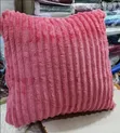 Square Decorative Pillow - Rose Pink Velvet - 2