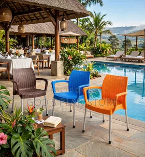 Courtyard Classic Plastic Chairs for Dining Areas