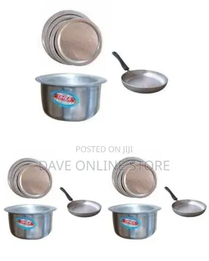 Simba 9-Piece Aluminium Saucepan Set