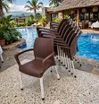 Bulk Stock Plastic Chairs for Bars - 2