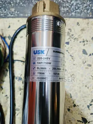 USK 116 Meter Slim Water Pump with Control Box