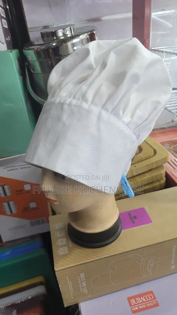 White Chef Hat (Toque Blanche) - 1