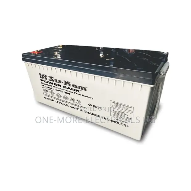 Sukam Gel Battery 200Ah/12V - 1