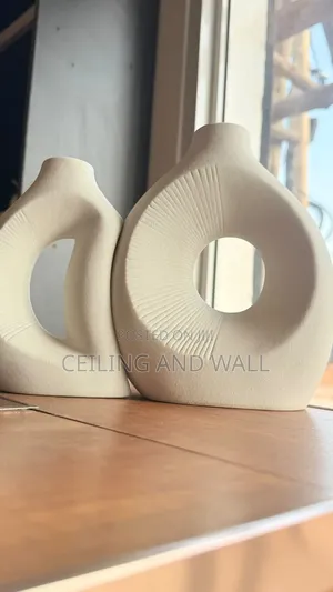 Home Interiors Ceramic Decor Art Piece (2 Pieces)