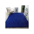 Medium Fluffy Shaggy Center Carpet 1.5m x 2m - Royal Blue - 1