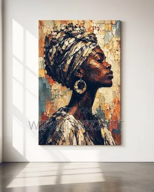 Sacred Stillness - Luminous Profile Portrait