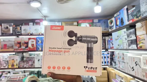 MHZ Double Head Rechargeable Massage Gun - 1