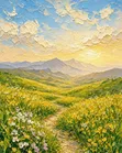 The Golden Valley - Original Artwork - 2