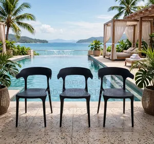 Brand New Plastic Balcony Chairs (Set of 4)