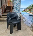 Cafe Terrace Plastic Chairs - 2
