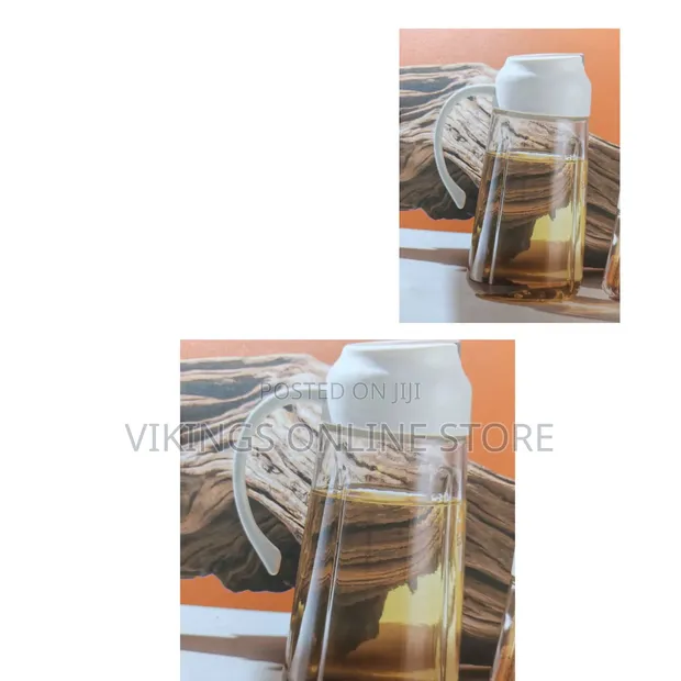 Glass Auto Flip Olive Oil and Vinegar Dispenser - 1