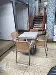 Plastic Dining Table and Chairs Set for Cafes/Bars/Restaurants - 2