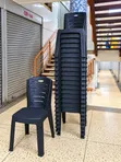 Brand New Plastic Chairs (Set of 1) - 1